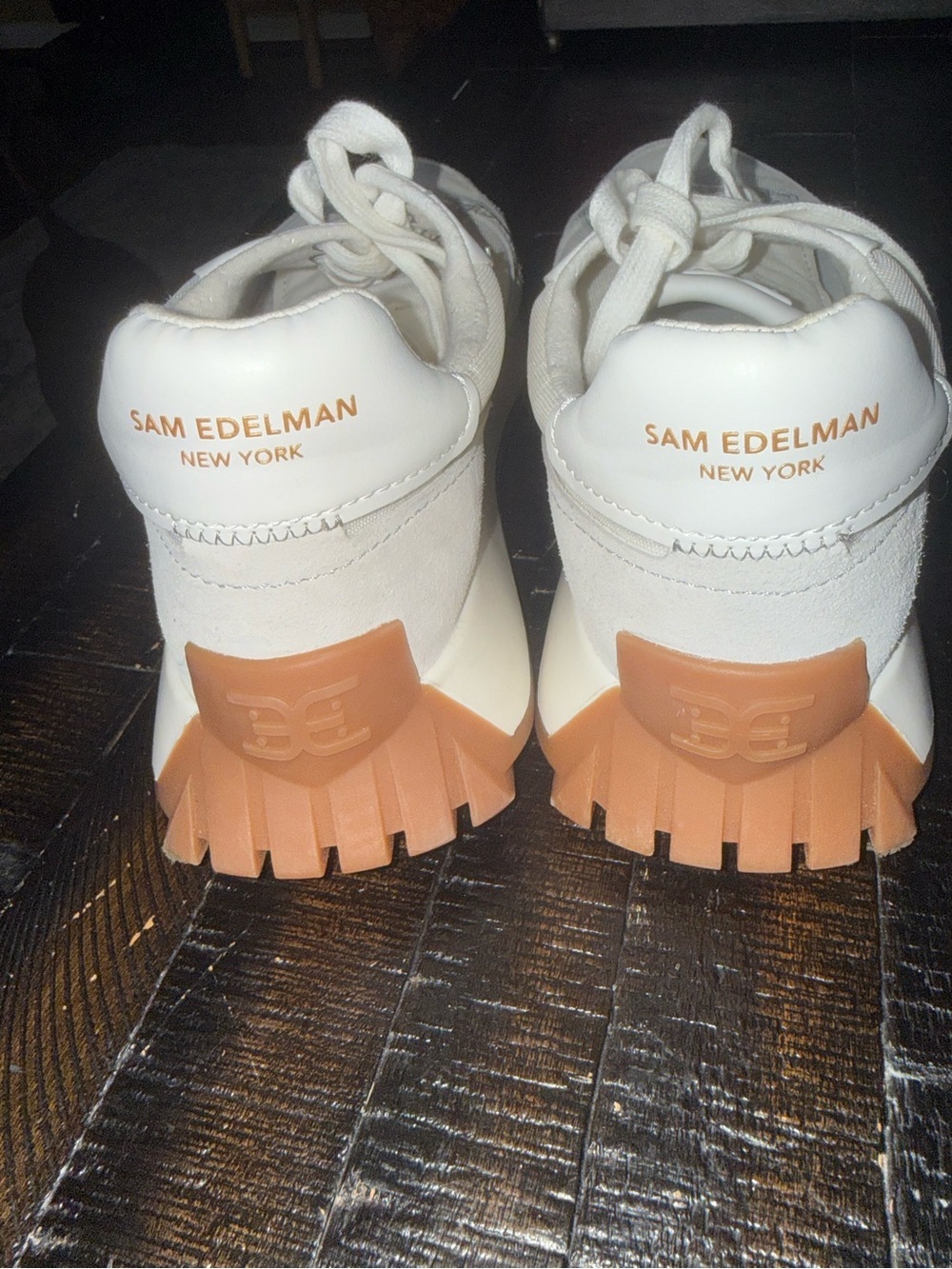 Sam Edelman Layla Sneakers Women's Size 11 White - Picture 7 of 14
